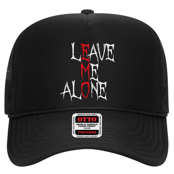 Leave Me Alone Emo Clothes Emocore Emo Music Fan Emo Hat