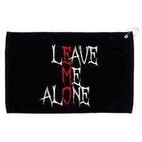 Leave Me Alone Emo Clothes Emocore Emo Music Fan Emo Grommeted Golf Towel