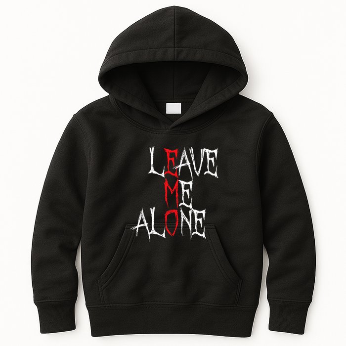 Leave Me Alone Emo Clothes Emocore Emo Music Fan Emo Kids Hoodie