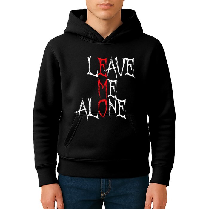 Leave Me Alone Emo Clothes Emocore Emo Music Fan Emo Kids Hoodie