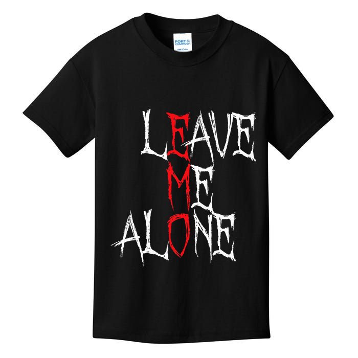 Leave Me Alone Emo Clothes Emocore Emo Music Fan Emo Kids T-Shirt