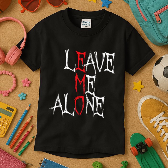 Leave Me Alone Emo Clothes Emocore Emo Music Fan Emo Kids T-Shirt