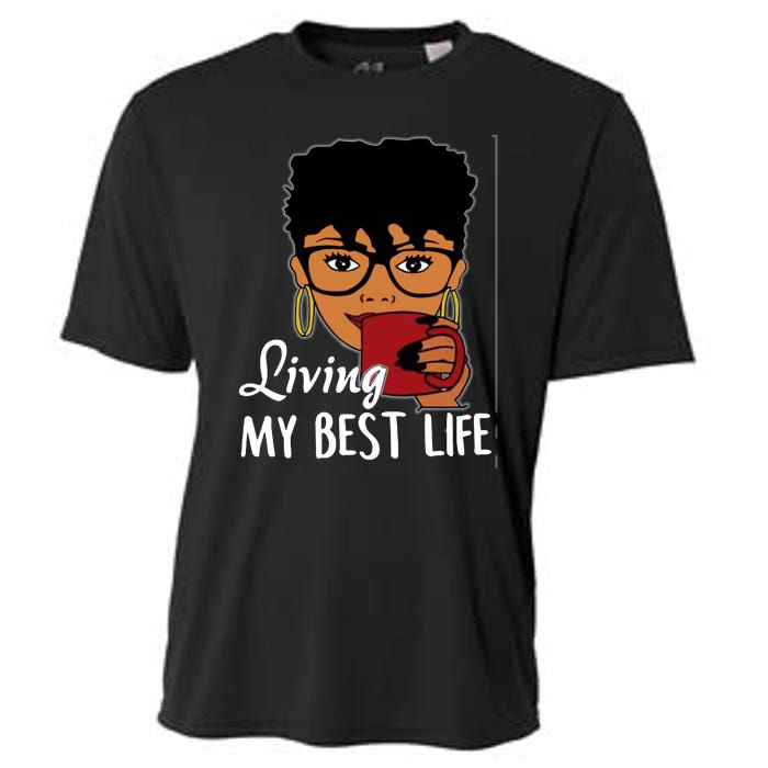 Living My Best Life Cooling Performance Crew T-Shirt