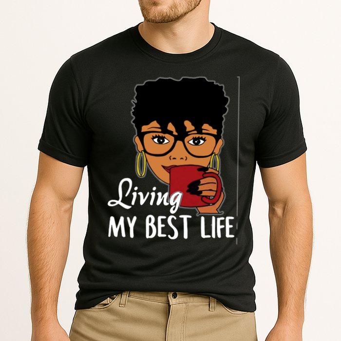 Living My Best Life Cooling Performance Crew T-Shirt