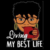 Living My Best Life Cooling Performance Crew T-Shirt