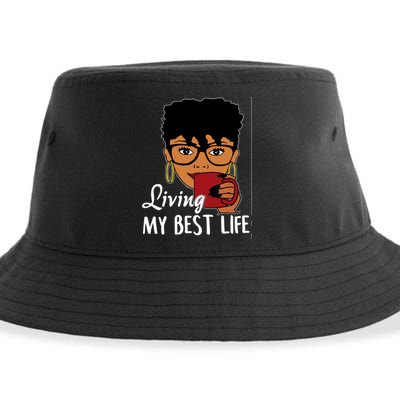 Living My Best Life Sustainable Bucket Hat