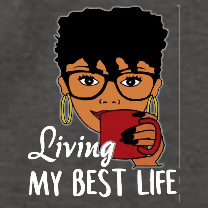 Living My Best Life Vector Backpack