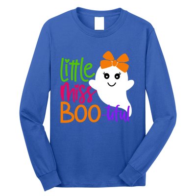 Little Miss Bootiful Funny Gift Funny Halloween Gift Long Sleeve Shirt