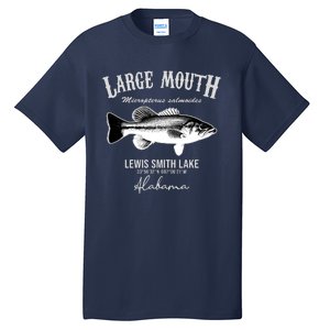 Large Mouth Bass At Lewis Smith Lake Tall T-Shirt