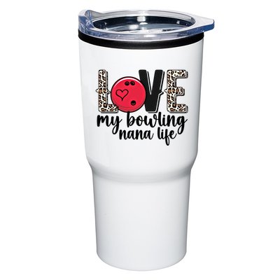 Love My Bowling Nana Life Grandma Nana Of A Bowler Nana Gift Tumbler