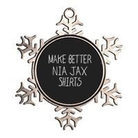 Limited Make Better Nia Jax Metallic Star Ornament