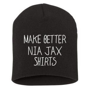 Limited Make Better Nia Jax Short Acrylic Beanie