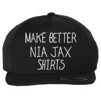 Limited Make Better Nia Jax Wool Snapback Cap