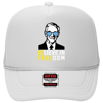 Libertarian Mama Believe In Freedom Libertarian Ron Paul Trucker Hat
