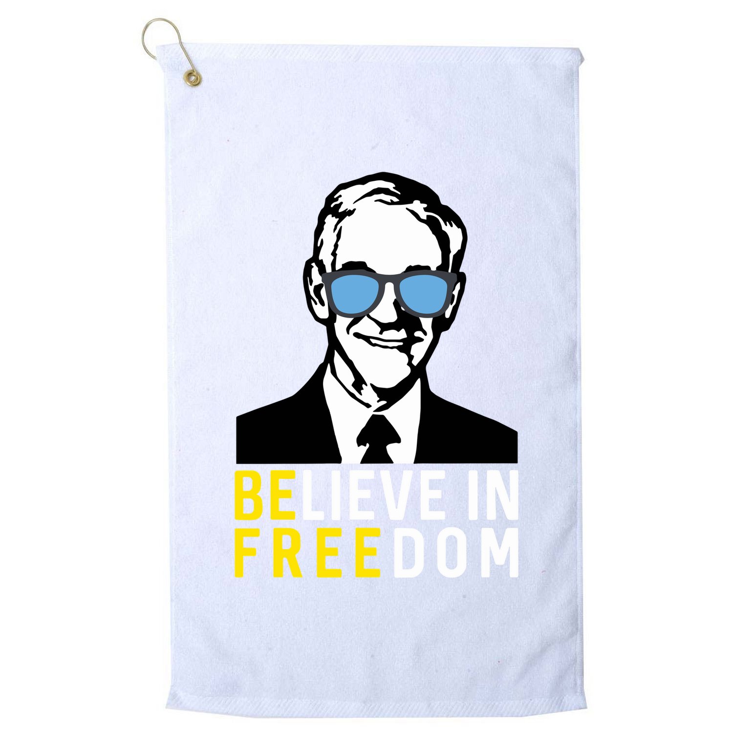 Libertarian Mama Believe In Freedom Libertarian Ron Paul Golf Towel