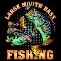 Large Mouth Bass In Action Fishing Cooling Performance Crew T-Shirt