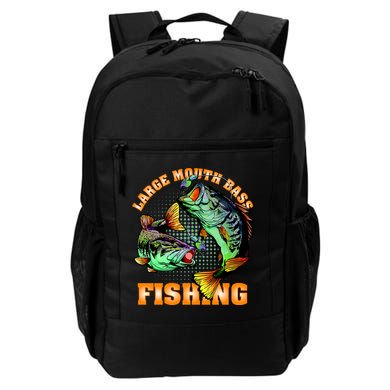 Large Mouth Bass In Action Fishing Backpack