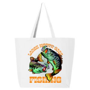 Large Mouth Bass In Action Fishing 25L Jumbo Tote