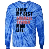 Livin My Best Airedale Terrier Mom Life Adc134d Gift Tie-Dye Long Sleeve Shirt