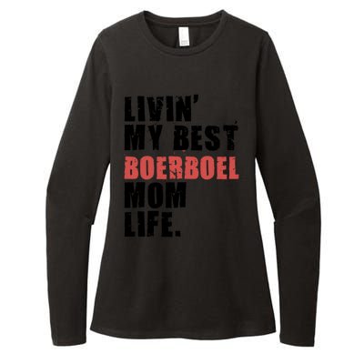 Livin My Best Boerboel Mom Life Adc014d Funny Gift Womens CVC Long Sleeve Shirt