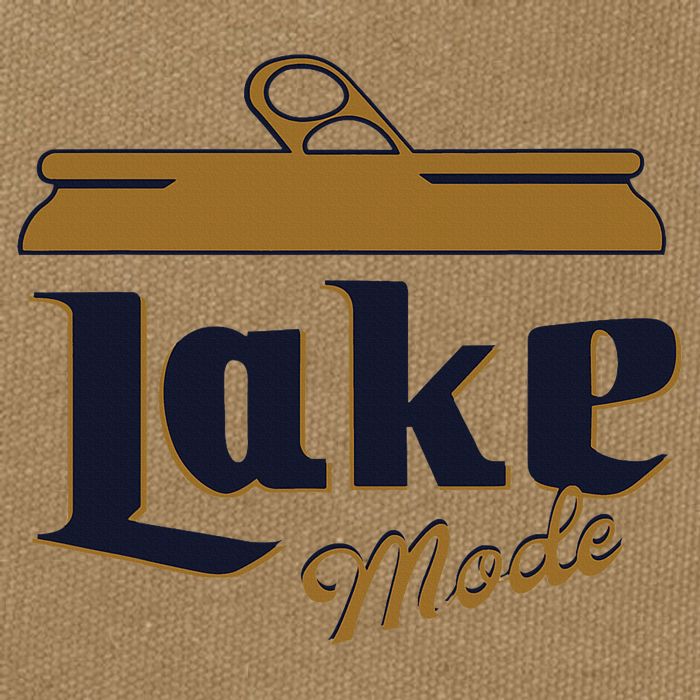 Lake Mode Beer Can Funny Beer Drinking Cotton Canvas Backpack