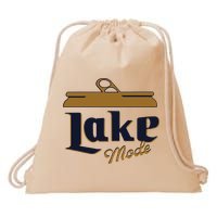 Lake Mode Beer Can Funny Beer Drinking Drawstring Bag