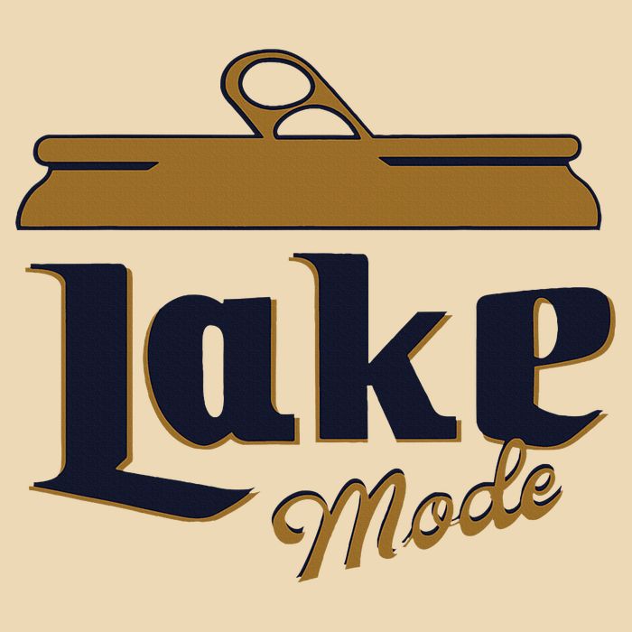 Lake Mode Beer Can Funny Beer Drinking Drawstring Bag