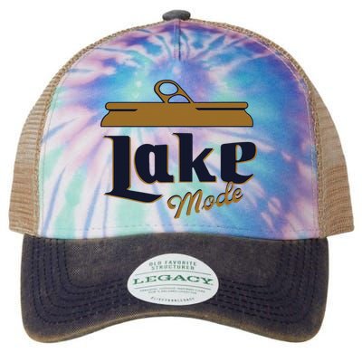 Lake Mode Beer Can Funny Beer Drinking Legacy Tie Dye Trucker Hat