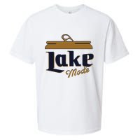 Lake Mode Beer Can Funny Beer Drinking Sueded Cloud Jersey T-Shirt