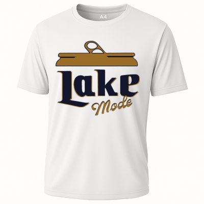 Lake Mode Beer Can Funny Beer Drinking Performance Shirt