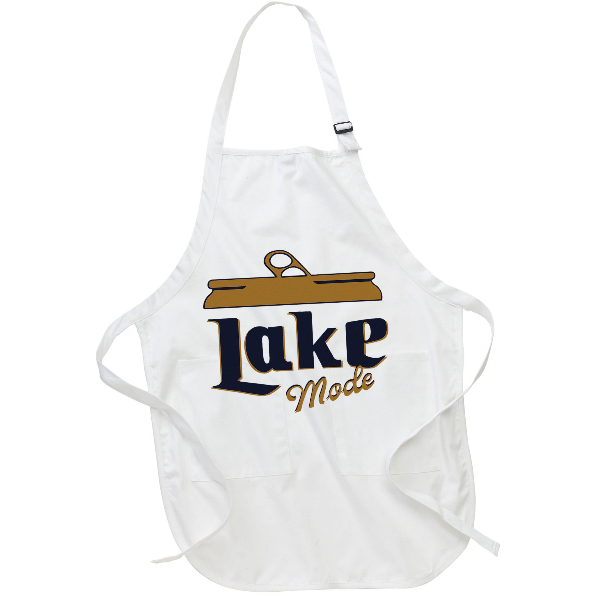 Lake Mode Beer Can Funny Beer Drinking Apron