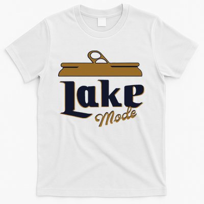 Lake Mode Beer Can Funny Beer Drinking T-Shirt