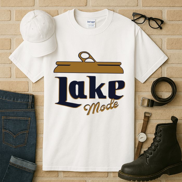 Lake Mode Beer Can Funny Beer Drinking Tall T-Shirt