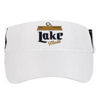 Lake Mode Beer Can Funny Beer Drinking Adult Drive Performance Visor