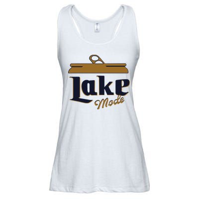 Lake Mode Beer Can Funny Beer Drinking Ladies Essential Flowy Tank