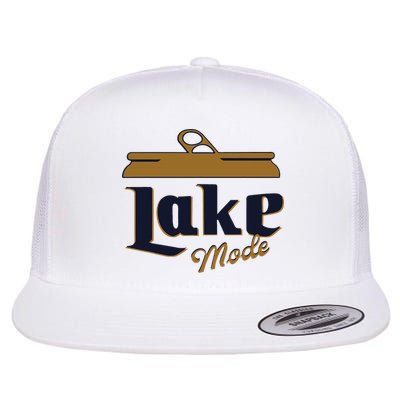 Lake Mode Beer Can Funny Beer Drinking Flatbill Hat