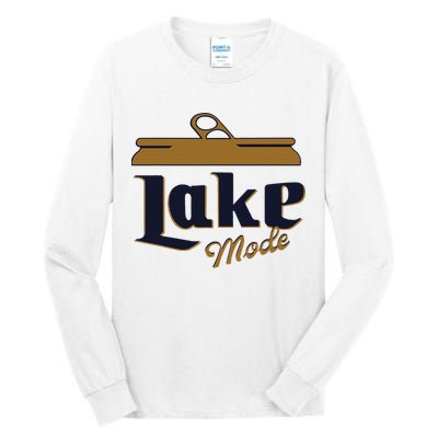 Lake Mode Beer Can Funny Beer Drinking Tall Long Sleeve T-Shirt