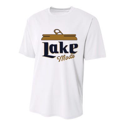 Lake Mode Beer Can Funny Beer Drinking Youth Performance Sprint T-Shirt