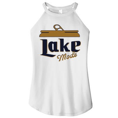 Lake Mode Beer Can Funny Beer Drinking Women's Perfect Tri Rocker Tank