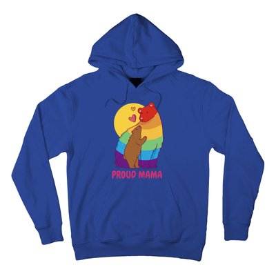 Lesbian Mama Bear Gift Lgbtq Proud Lgbtq Mom Gift Hoodie