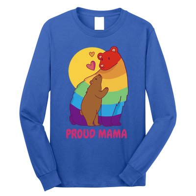 Lesbian Mama Bear Gift Lgbtq Proud Lgbtq Mom Gift Long Sleeve Shirt