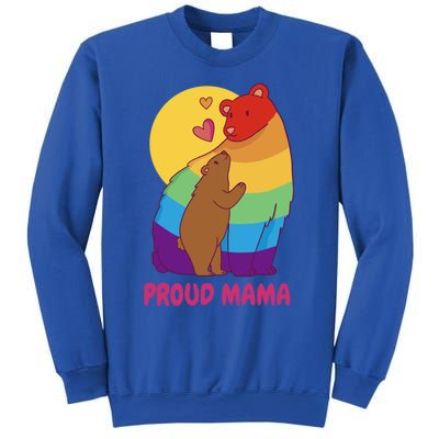 Lesbian Mama Bear Gift Lgbtq Proud Lgbtq Mom Gift Sweatshirt