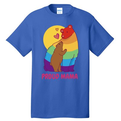 Lesbian Mama Bear Gift Lgbtq Proud Lgbtq Mom Gift Tall T-Shirt