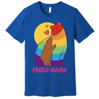 Lesbian Mama Bear Gift Lgbtq Proud Lgbtq Mom Gift Premium T-Shirt