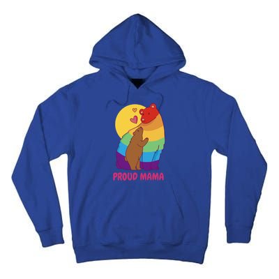 Lesbian Mama Bear Gift Lgbtq Proud Lgbtq Mom Gift Tall Hoodie