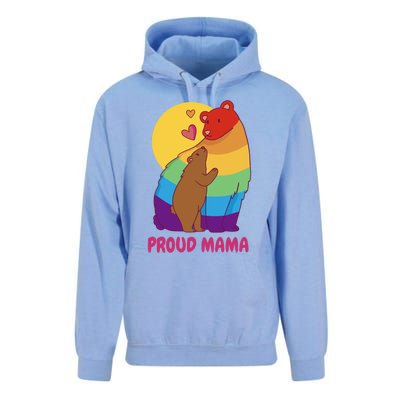 Lesbian Mama Bear Gift Lgbtq Proud Lgbtq Mom Gift Unisex Surf Hoodie