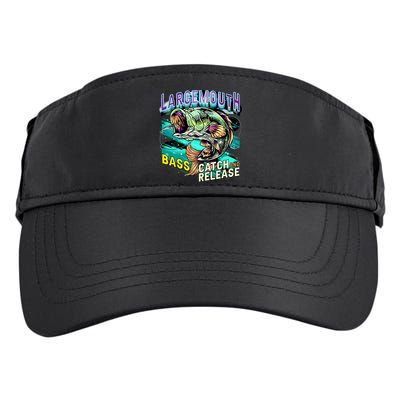 Large Mouth Bass Adult Drive Performance Visor