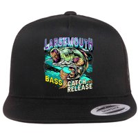 Large Mouth Bass Flatbill Hat