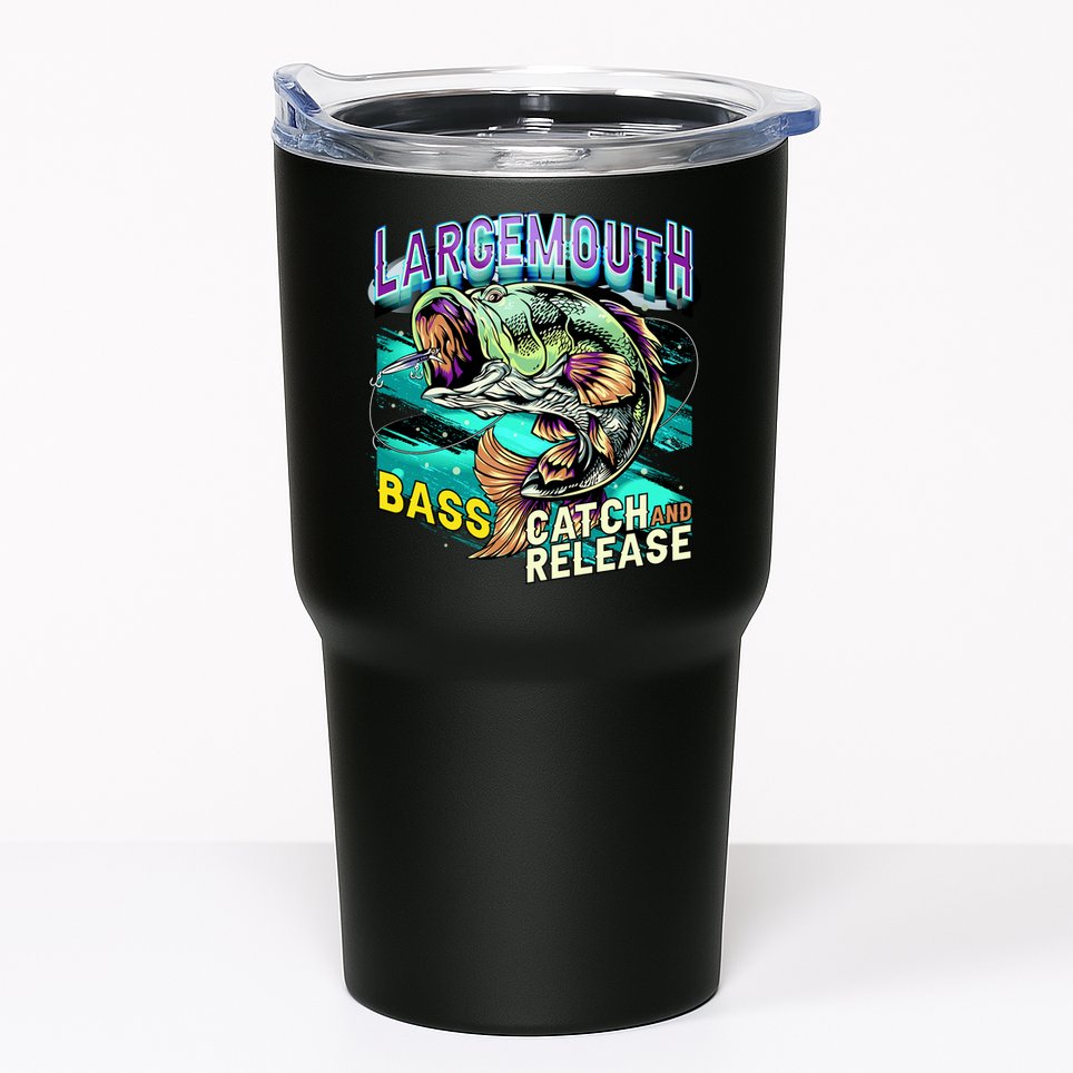 Large Mouth Bass Tumbler
