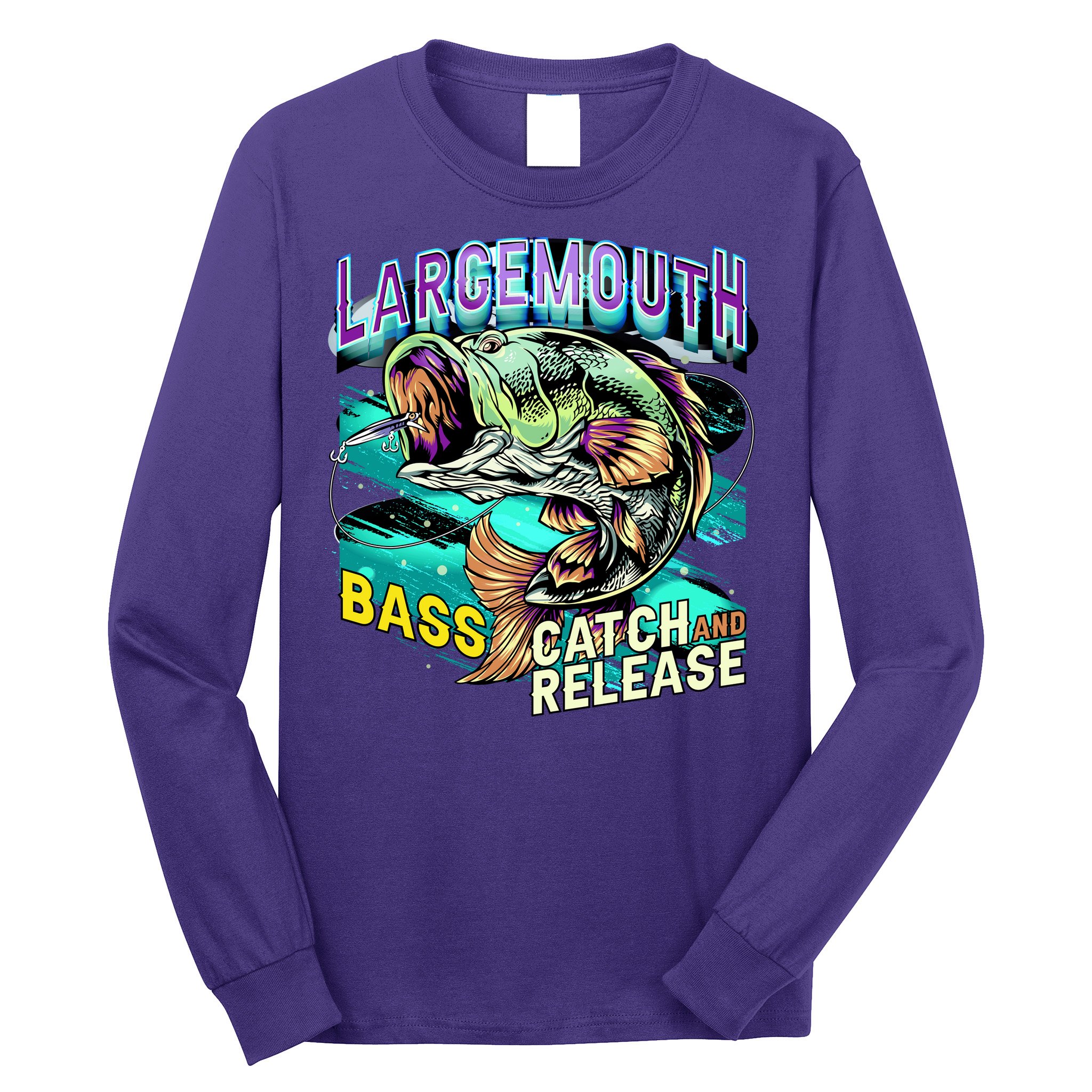 Large Mouth Bass Long Sleeve Shirt